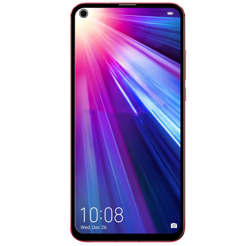 Black 2 шт Полное клеевое закаленное стекло для huawei Honor View 20 полное покрытие 9H защитная пленка протектор экрана для Honor V20 - Цвет: Black
