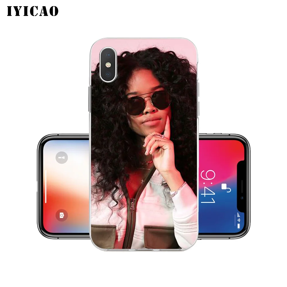 IYICAO Singer H.E.R Gabi Wilson Мягкий силиконовый чехол для телефона iPhone X XR XS MAX 6 6s 7 8 Plus 5 5S SE TPU