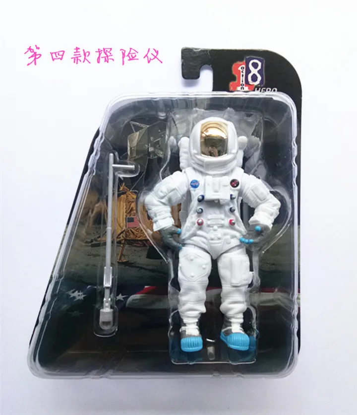 Simulation Pvc Figure Astronaut Spaceman Model Ornaments Dolls Toy Joints Movable Model Decoration Christmas Birthday Gift
