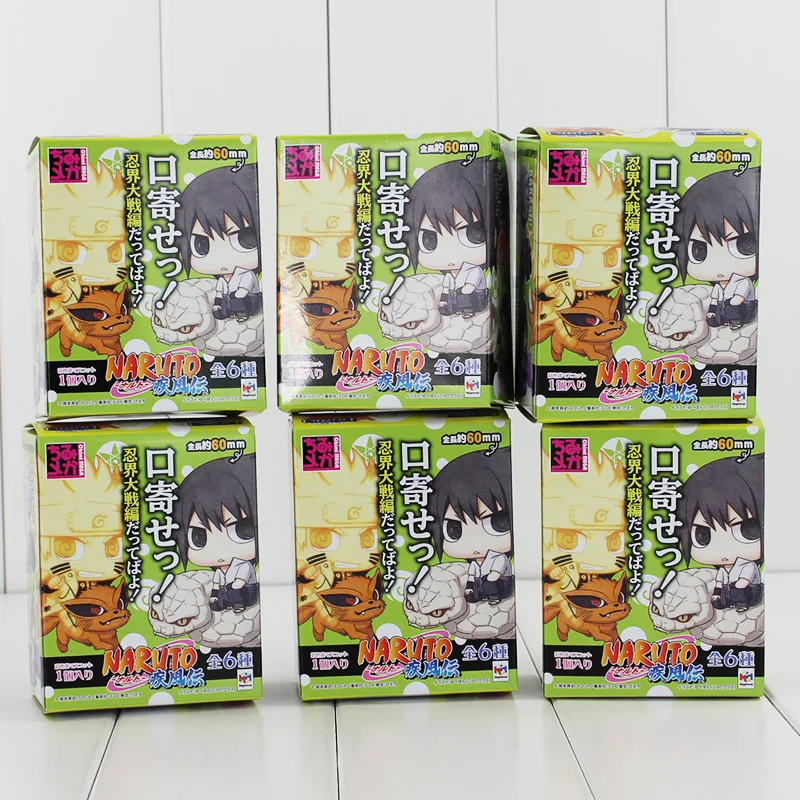 Новая версия 6 шт./лот мини Экшн фигурки из ПВХ игрушки куклы|hatake kakashi|uzumaki narutouchiha
