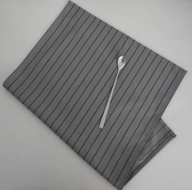 Strip 40x60 см, хлопок, Классические полоски, клетчатая салфетка для стола, чайное полотенце, посуда, ткань для чистки еды, фото фон Ins - Цвет: Strip