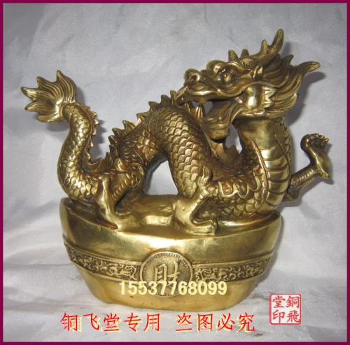 Бронзовые ремесла украшения медь повезло знак |