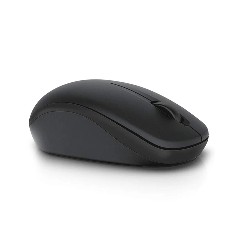 Dell MS116 кабель для мыши для компьютера, настольного офиса, все-в-одном ноутбук, домашняя мышь черный/белый с USB