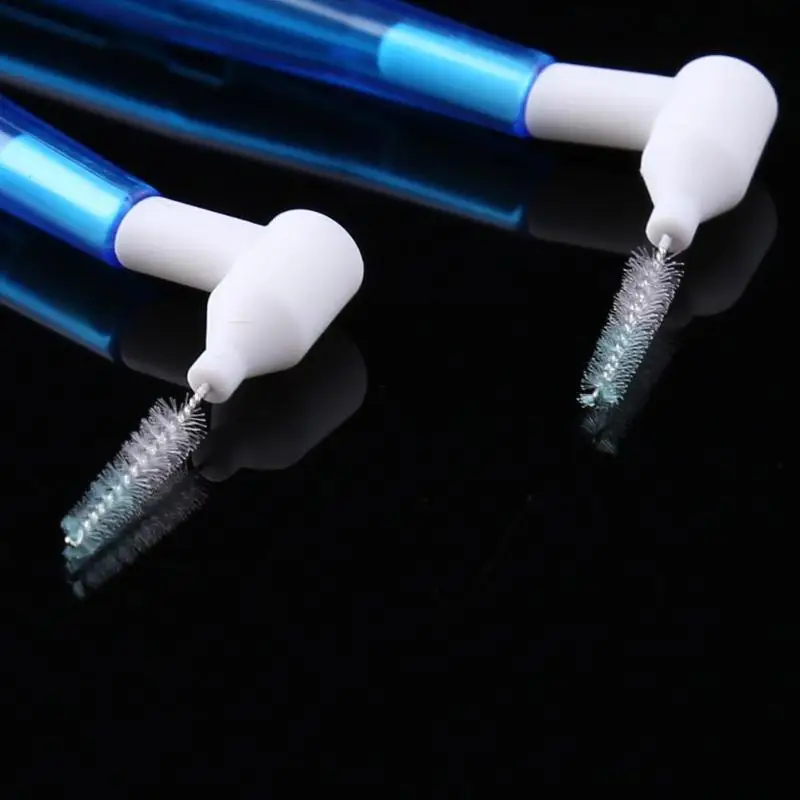 

30/80pcs L Shape / Straight Push-Pull Interdental Brush Oral Care Teeth Whitening Dental ToothBrush Inter Dental Toothpick