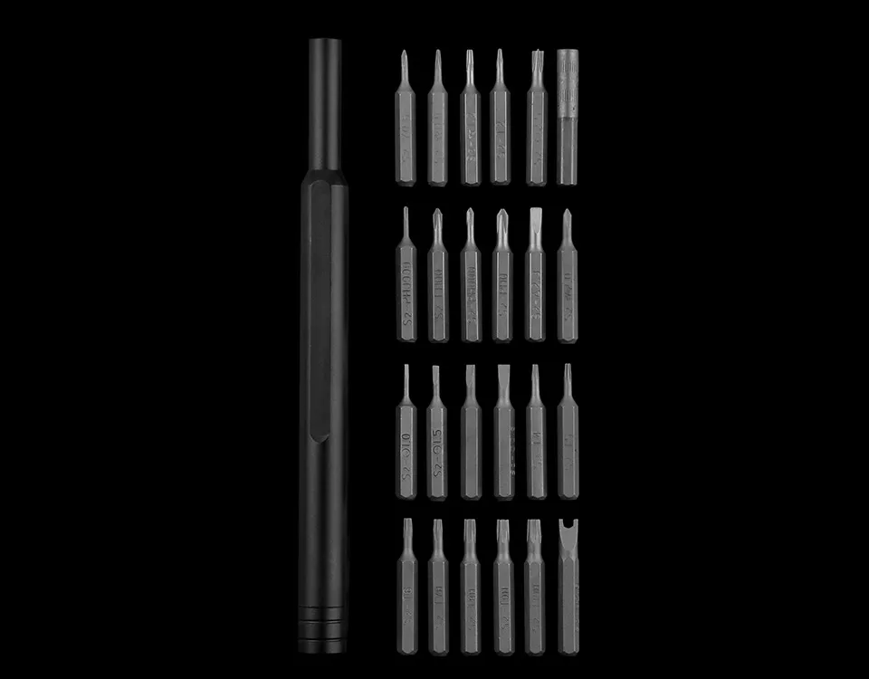 Набор прецизионных отверток DIYFIX с 24 магнитными отвертками для iPhone samsung xiaomi Phone Tablet Watch Repair Tools