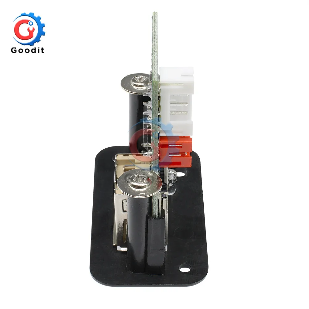 Автомобильный мини MP3 декодер 5 В/12 В плата USB TF U-Disk Reader MP3-плеер усилитель с