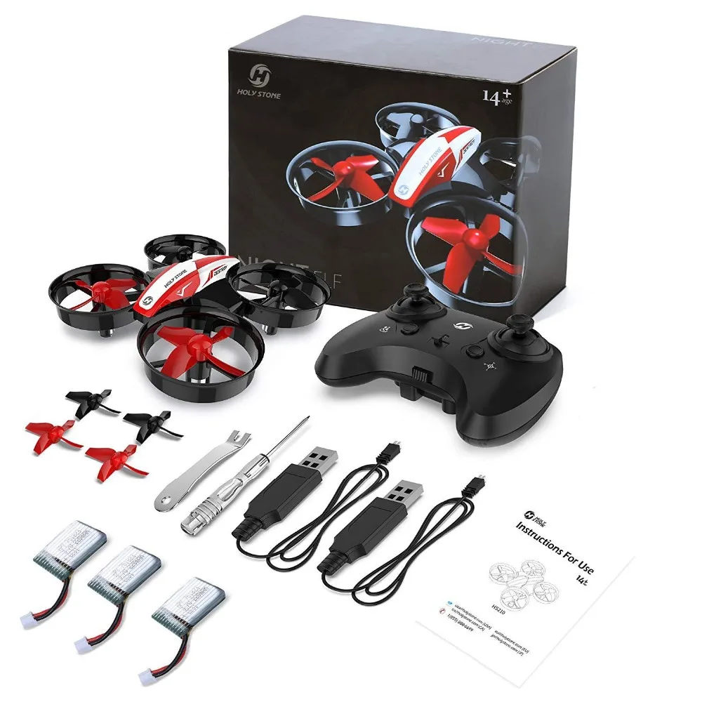Holy Stone HS210 Mini RC Drone Toy Headless Drones Mini RC Quadrocopter Quadcopter Dron One Key Land Auto Hovering Helicopter