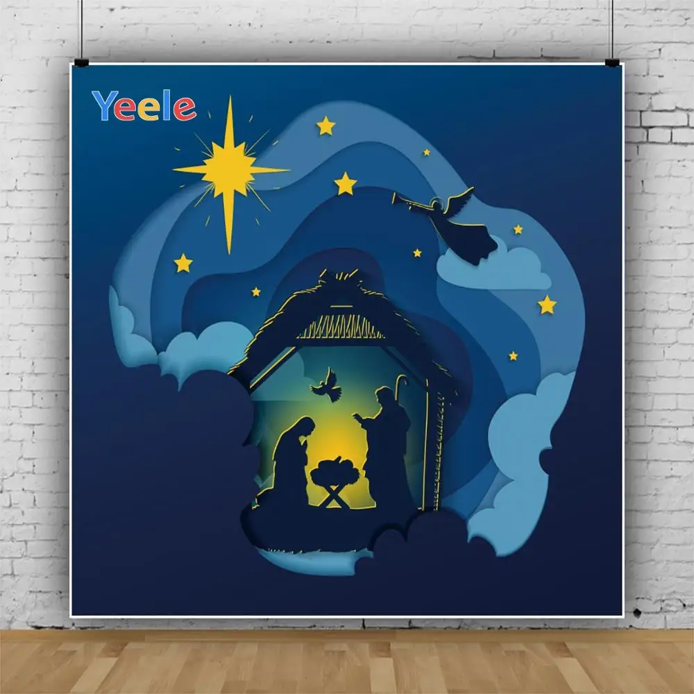 Фон для фотосъемки Yeele с изображением Иисуса и надежды ангела | Электроника