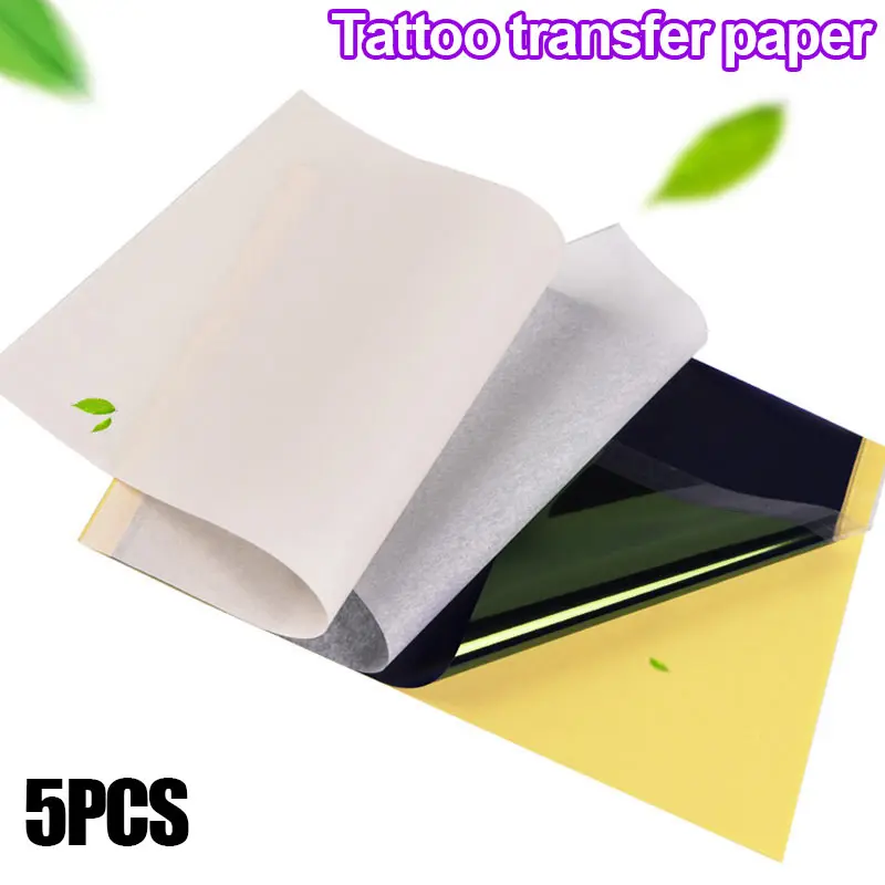 5 листов переводная татуировка углеродная бумага поставка Трассировка копия