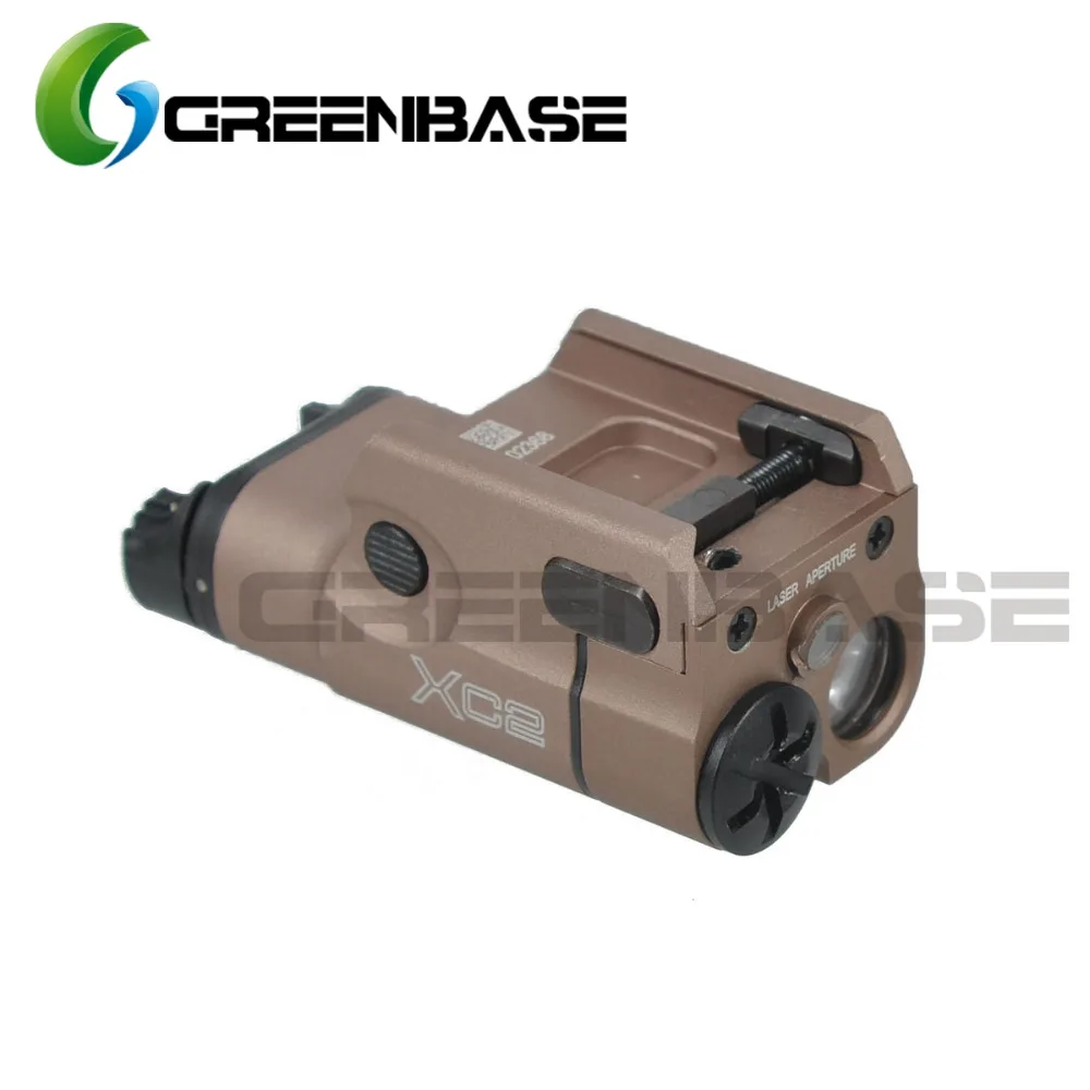 Ультракомпактный лазерный фонарик Greenbase XC2 с красной точкой и белым светом 200