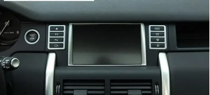 Рамка навигационного бокса для Land Rover Discovery Sport автомобильные аксессуары ABS 2015