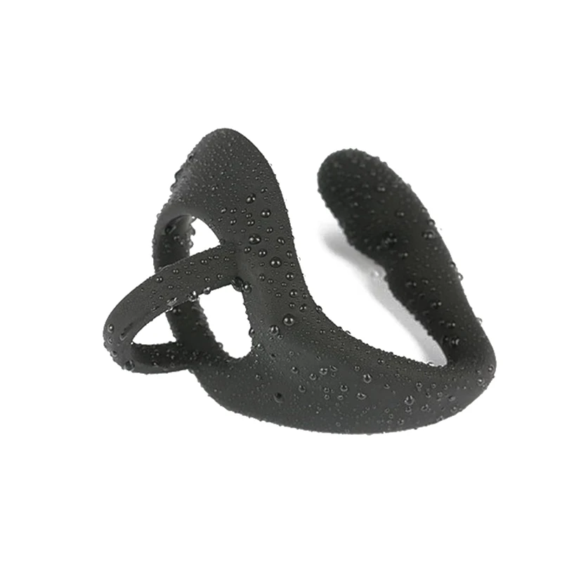 Силиконовая Анальная пробка вибратор с рукавом для Пениса Мастурбатор мужчин