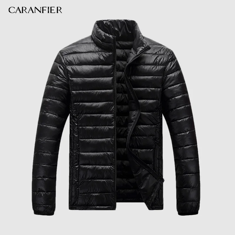 CARANFIER зимняя Рабочая страховая хлопковая одежда Теплая мужская внутренняя одежда хлопковая куртка легкий лайнер Tide бренд зима