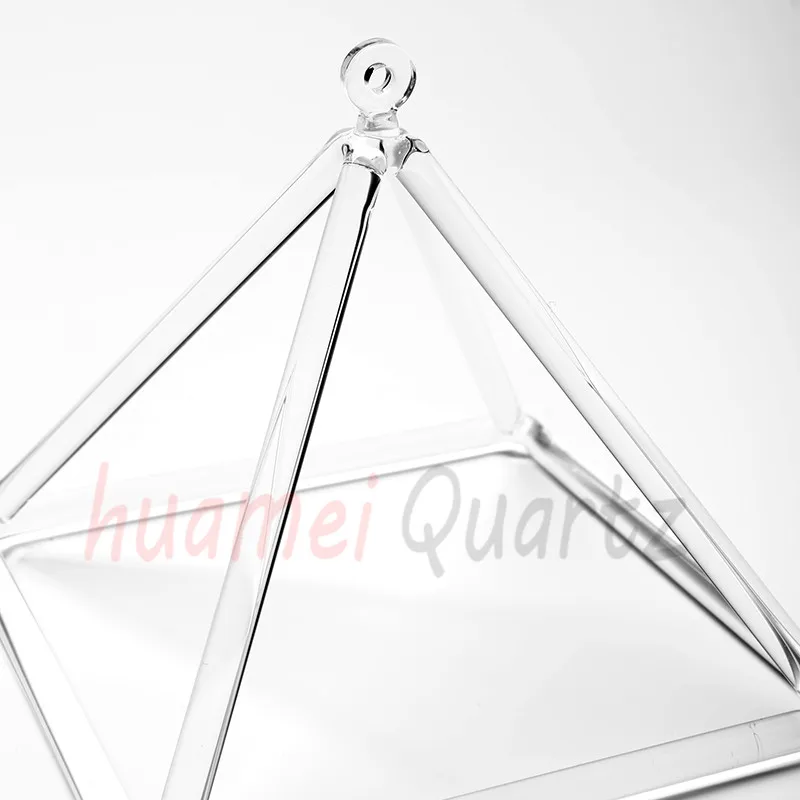 

16 inch quartz crystal singing pyramid for sound energy healing and music therapy
