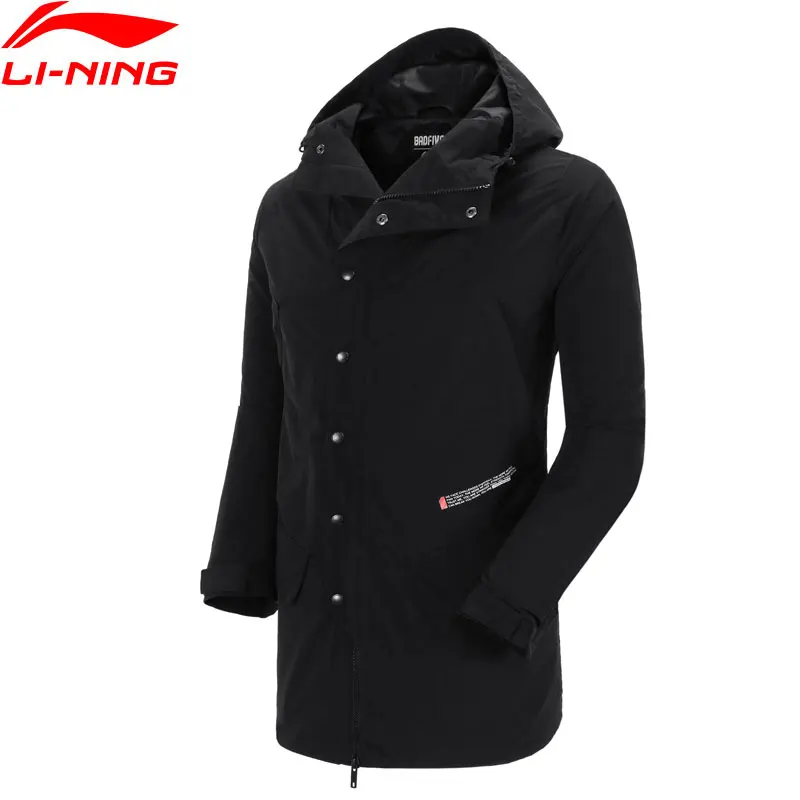 Li-Ning Мужская баскетбольная серия BAD FIVE ветровка нейлон обычная посадка подкладка