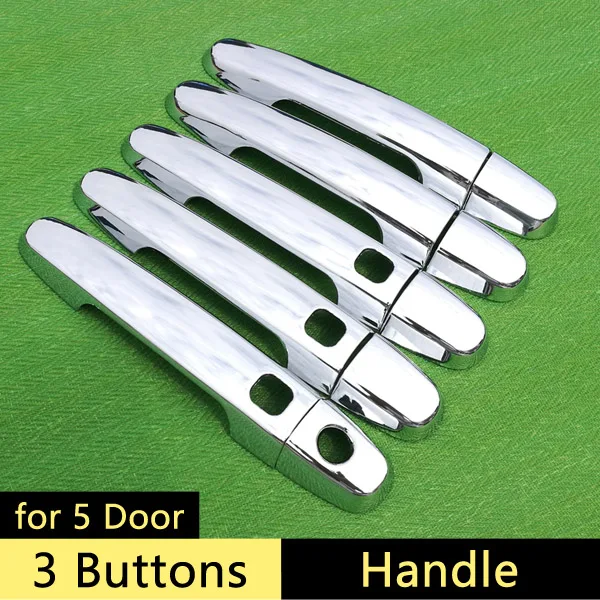 

Для Toyota RAV4 2006-2012 XA30 хромированная накладка на дверную ручку 2007, 2008, 2009, 2010, 2011, автомобильные аксессуары, наклейки, Стайлинг автомобиля