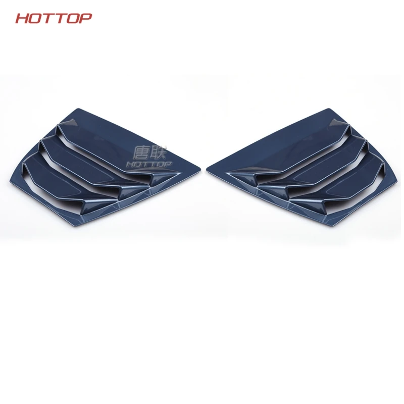 blue 2pcs 2 шт. для Mazda 3 Axela- задняя треугольная оконная декоративная полоска накладная розетка красный/глянцевый/углеродное волокно узор - Название цвета: blue 2pcs