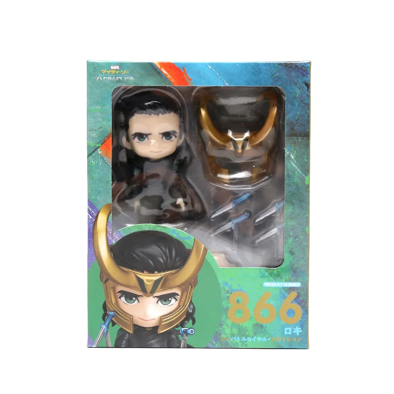 866 with box 8-9 см игрушки Marvel Nendoroid Мстители Бесконечность ВОЙНЫ ЖЕЛЕЗНЫЙ ЧЕЛОВЕК Mk50 ПВХ фигурка Черная пантера флэш 917 Коллекционная модель - Цвет: 866 with box