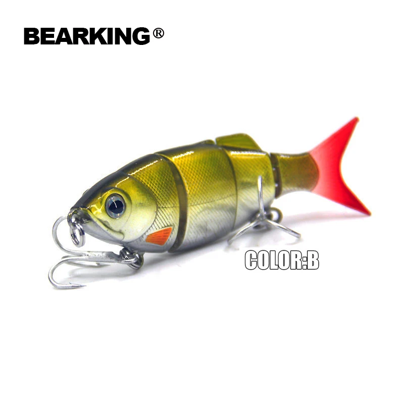 Лидер продаж 2017 модель Bearking 8 см 10 г рыболовные воблеры 5 шт./лот рыболовная