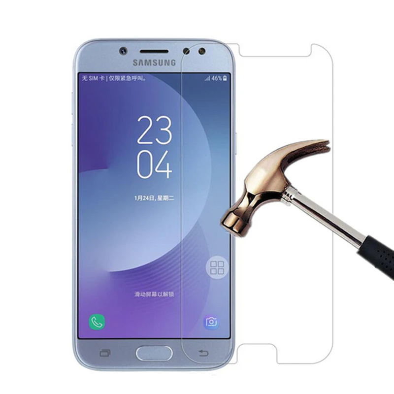 9 H закаленное стекло для Samsung Galaxy J7 2017 Защитное экрана J730 J730F/DS Pro Защитная пленка