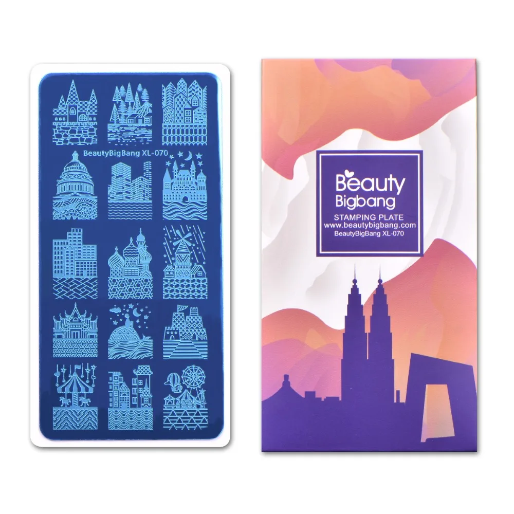 Beautybigbang ногтей штамповки пластины для ногтей искусство Трафарет Шаблон кружева сексуальная тема BBB XL-004