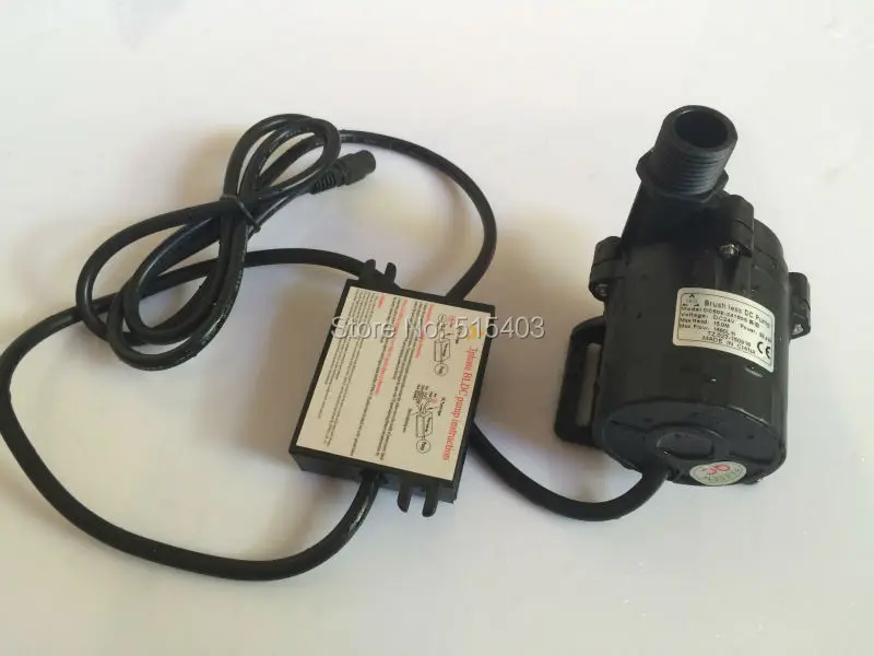 Маленький погружной водяной насос на солнечной батарее 2 шт. 1200LPH высокий подъем 15