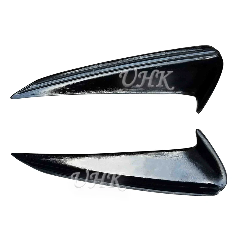 UHK для Mercedes Benz C Class W205 C180 C200 C220 C250 C300 карбоновое волокно задний бампер боковое