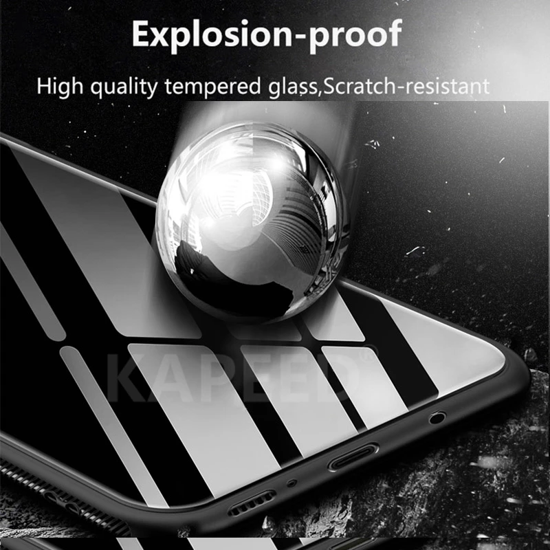 Для samsung Galaxy S10 S9 S8 Plus закаленное стекло Магнитный чехол-держатель с кольцом для samsung Galaxy Note 8 9 S10 Lite S10e чехол Funda