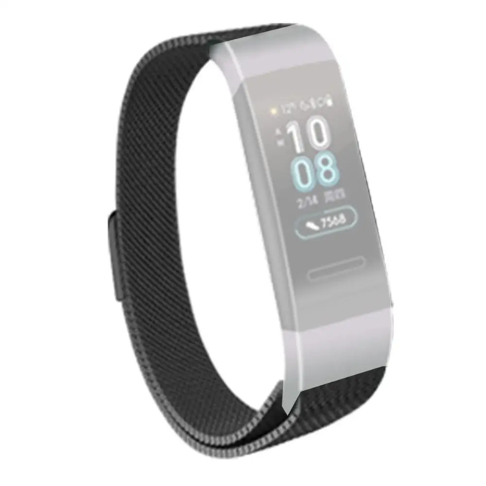 Универсальный металлический браслет для huawei Band 3/3PRO Pro фитнес отслеживание часы