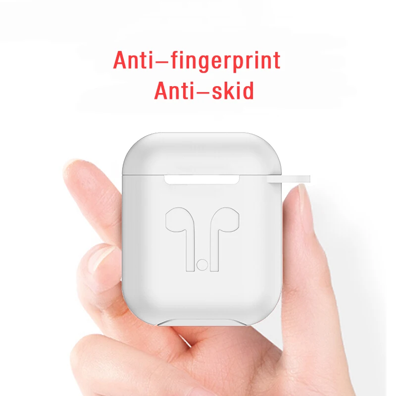 LYMOC защитный группы кожухи головных телефонов для Airpods 1 2 Анти-потери линии Anti-Slip силикагель для Airpods 2 Наушники