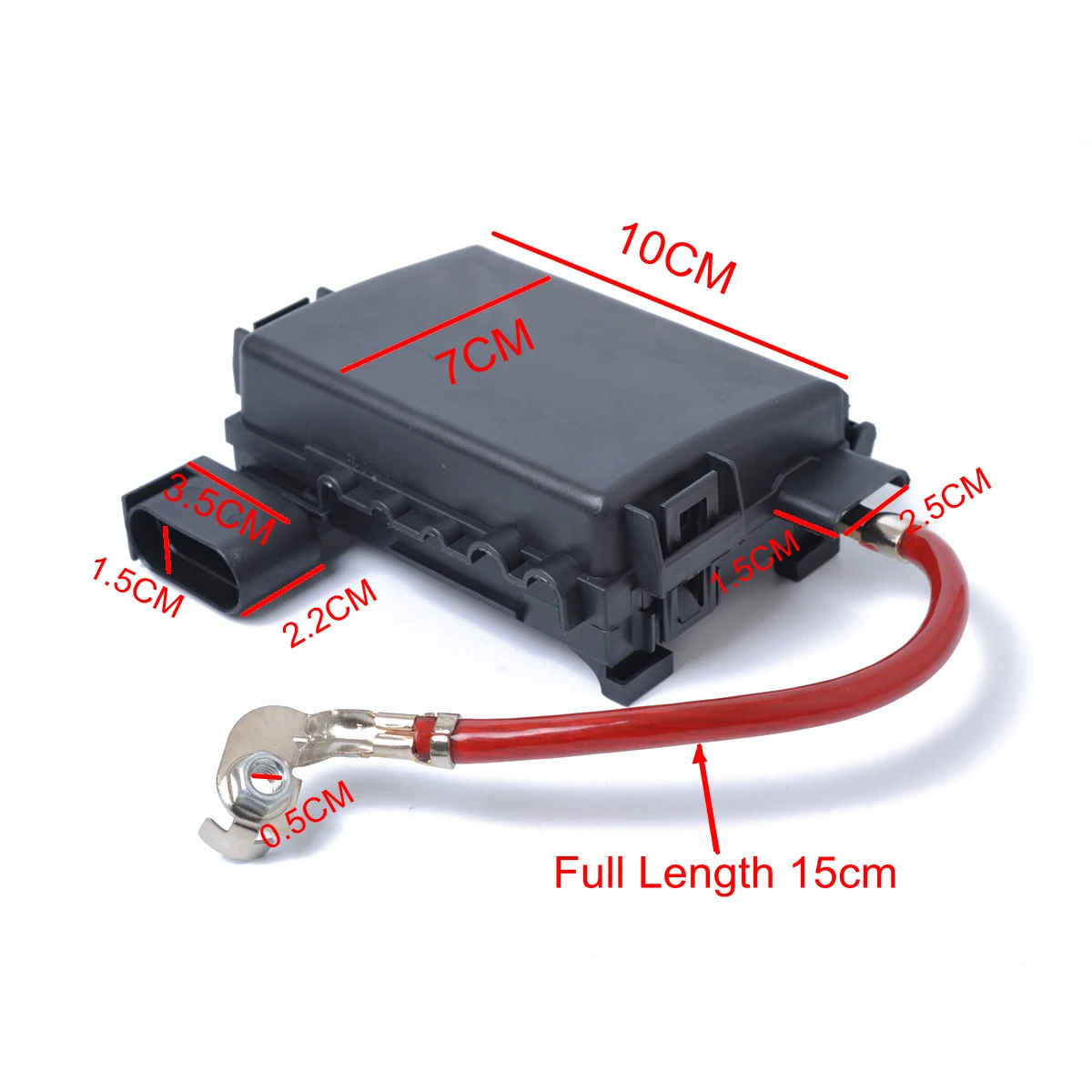 3-Pin 5 способов 32V автомобильный батарейный предохранитель коробка с 6 шт