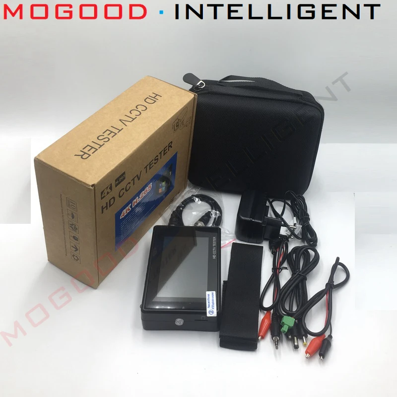 4 дюймовый CCTV камера тестер подходит для 4K H265 H264 IP 8MP AHD/TVI / CVI CVBS монитор PTZ