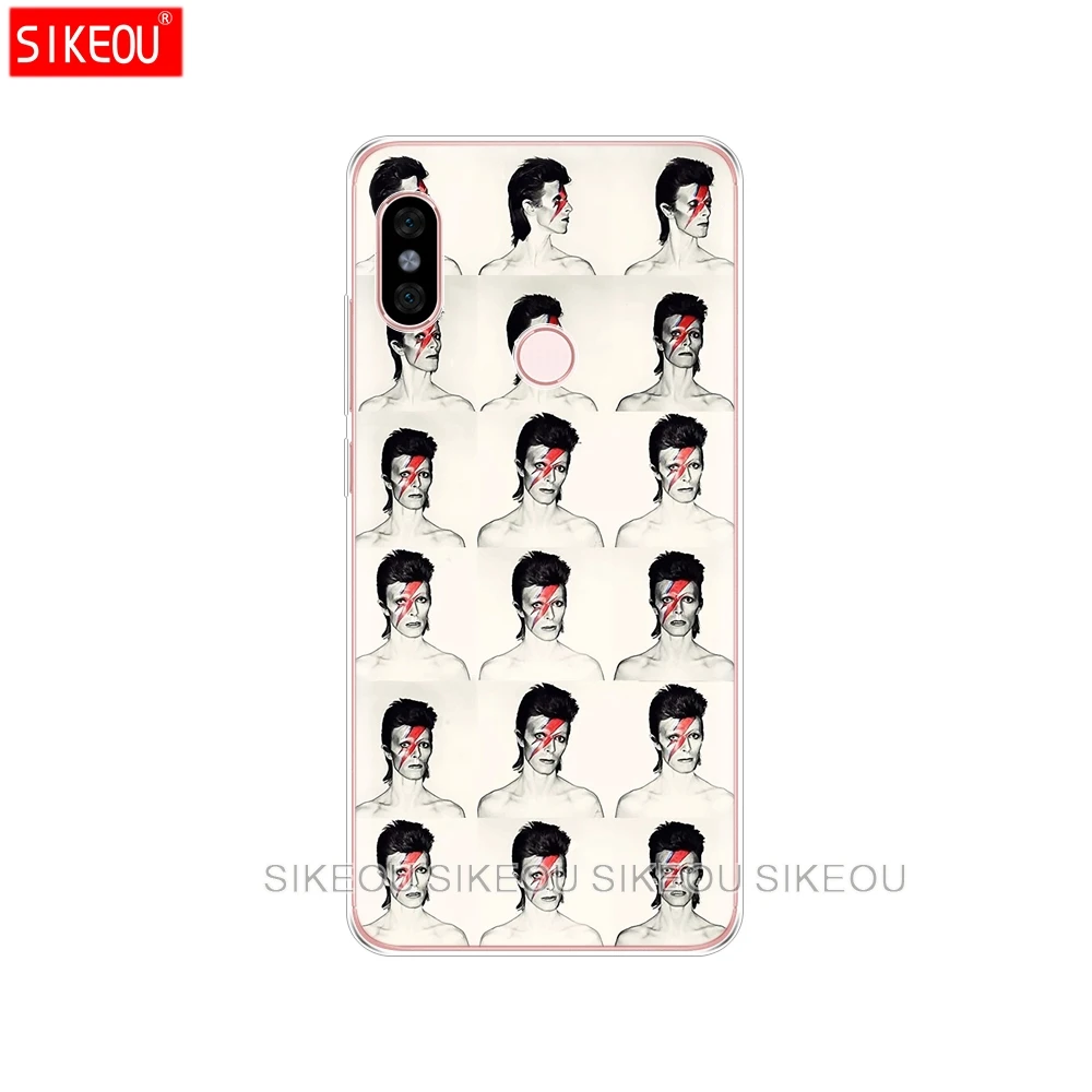 Силиконовый чехол для телефона Xiaomi redmi 5 4 1s 2 3 3s pro PLUS note 4X 4A 5A David Bowie Art|Бамперы| |