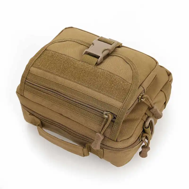 Outdoor 600D Nylon Waterproof Shoulder Bag Cross Body Belt Sling Messenger Bags Tactical Military Camouflage Handbag 26 | Спорт и