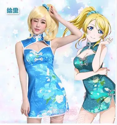 Style 5 Аниме Любовь живое солнце Косплей люблю жить Nico Maki Kotori Nozomi Kotori Cyber Фея Свадьба Русалка Любовь Live Cheongsam - Цвет: Style 5