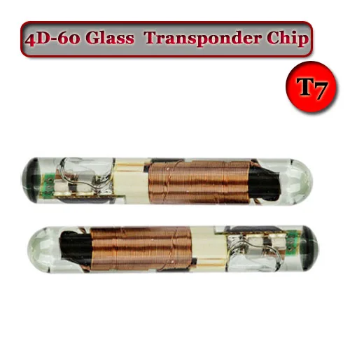 

(5 шт./лот) ID 4D-60 (T7) стеклянный транспондер OEM чип для Ford