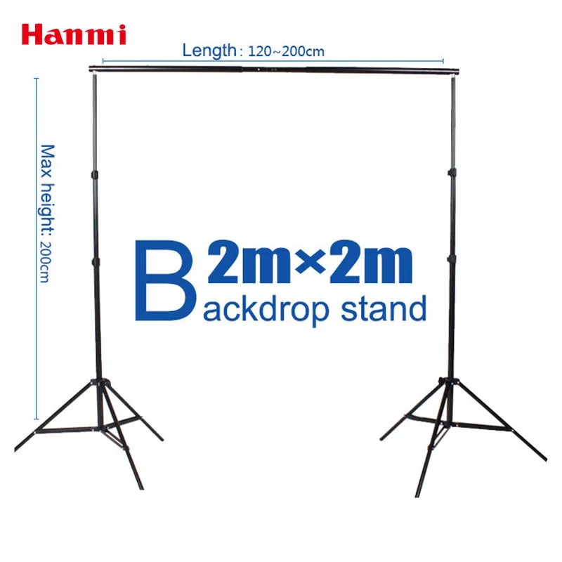 Профессиональный фон для студийной фотосъемки с тканевой стойкой 2*2 м