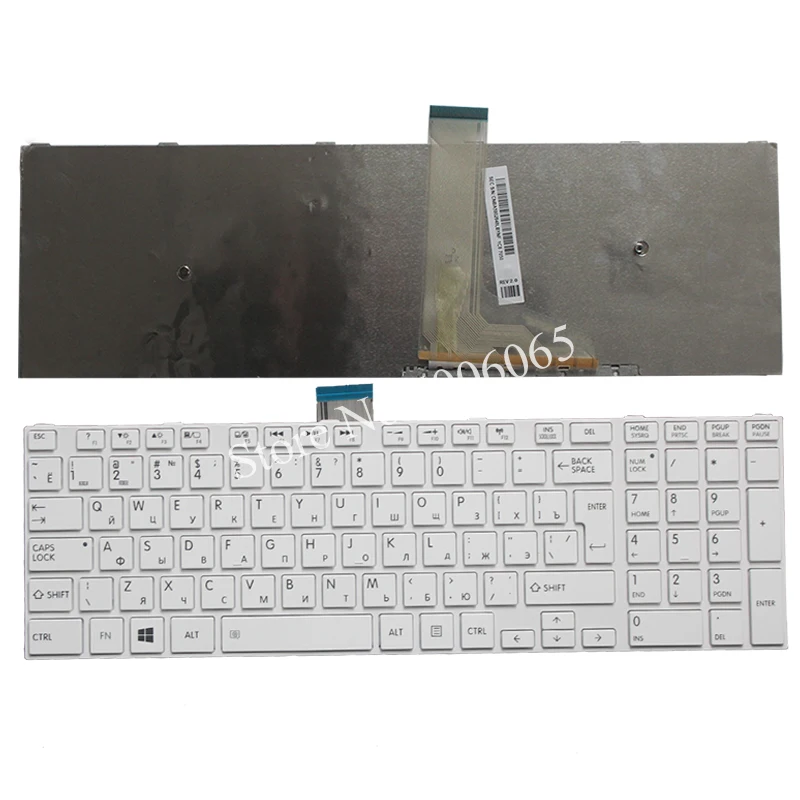 Новая русская клавиатура для ноутбука Toshiba Satellite C50 C50D C50-A C50-A506 C50D-A C55 C55T C55D C55-A C55D-A