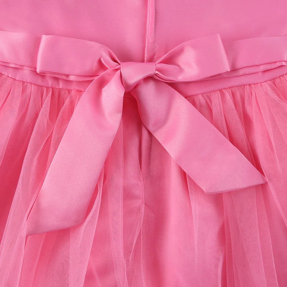 2019 Elegant Kids Girls Dresses Tutu Dress Wedding Pageant Princess Party Floral Toddler Clothing For 1-14 Years | Детская одежда и