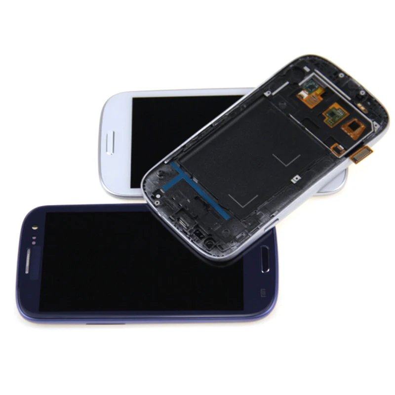 Для samsung Galaxy S3 III i9300 ЖК дисплей Дисплей Сенсорный экран планшета Стекло Панель