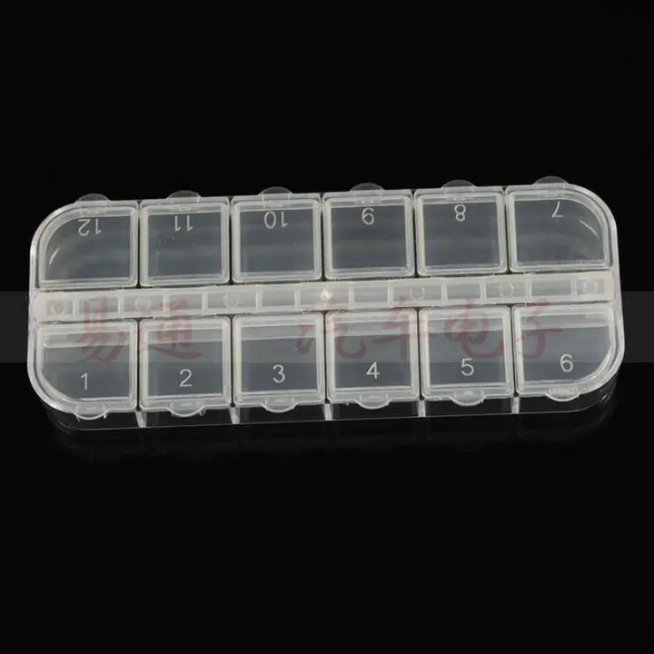 Универсальная автомобильная коробка для хранения ключей 12 маленьких коробок