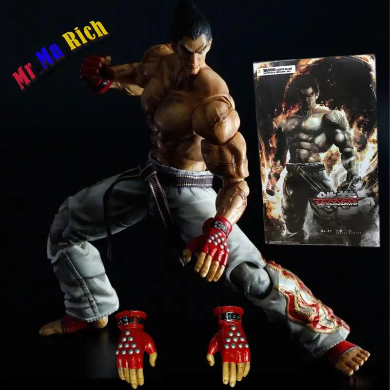 25 см Gioca Arts Kai Tekken Tag Tournament 2 Kazuya Mishima экшн ПВХ фигурка Коллекционная модель игрушки