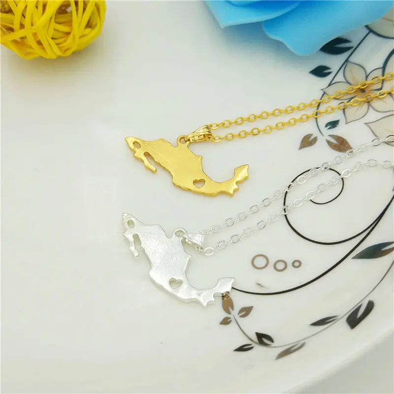 Оптовая продажа новинка мексиканское ожерелье с картой женское модное ювелирное