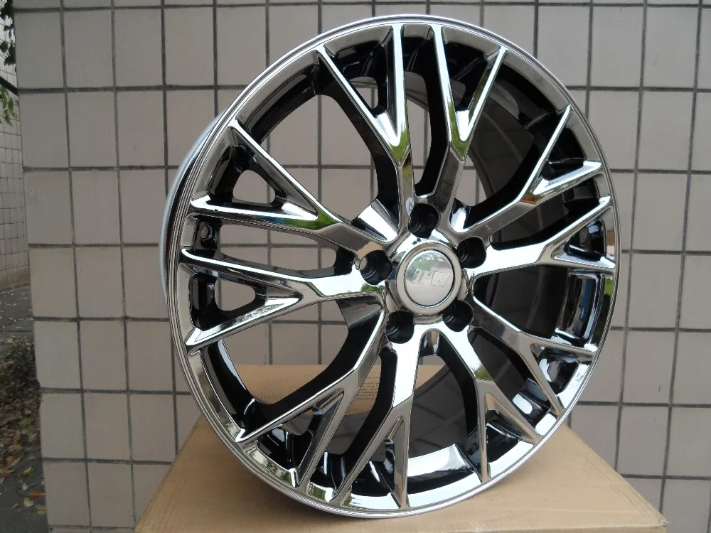Литой диск MAK MUNCHEN W подходит BMW Serie 18/19 5x120 7 черный хром W591|chrome black|chrome bmwchrome wheel |