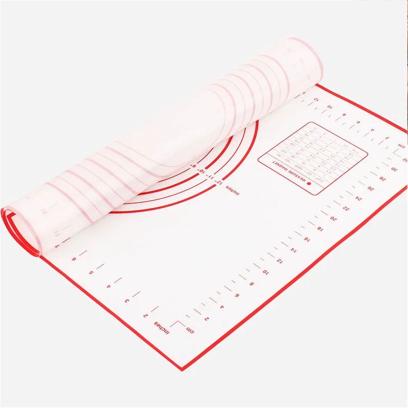 Силиконовые коврики для выпечки лист пиццы тесто антипригарный чайник держатель