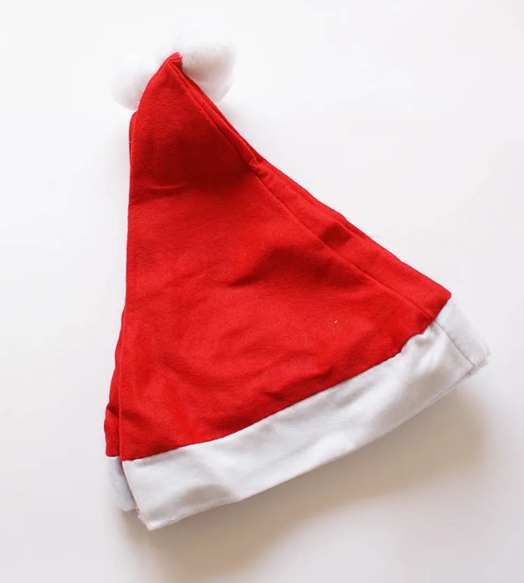 New Year Adult And Children Christmas Hat Caps Santa Claus Father Xmas Cap Christmas Decoration Gift High Quality Kids Gift