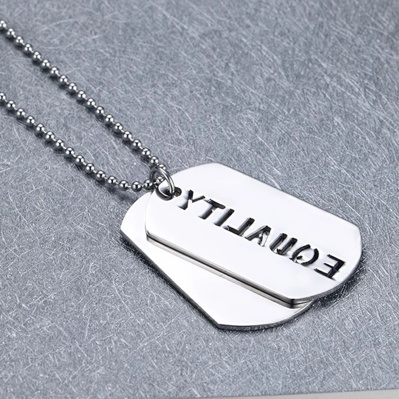 Модные радужные ожерелья и кулоны геев ювелирные изделия из нержавеющей стали