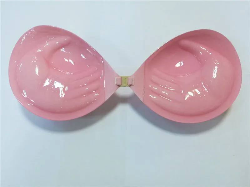 Женская Передняя Кнопка в форме цветка многоразовый розовый цвет невидимый