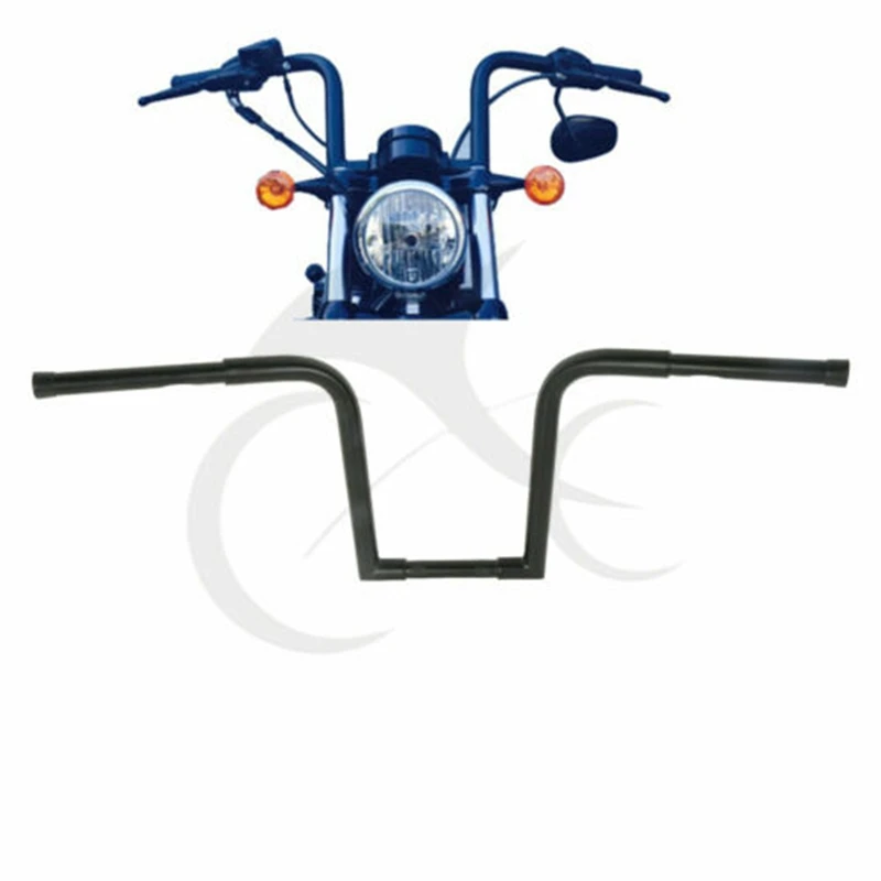 Мотоцикл 10 &quot12&quot 14 &quot16&quot Rise 1 1/4 &quotFat Ape Hangers Bars handlebar для Harley Softail Sportster XL883 1200 FLST FXST