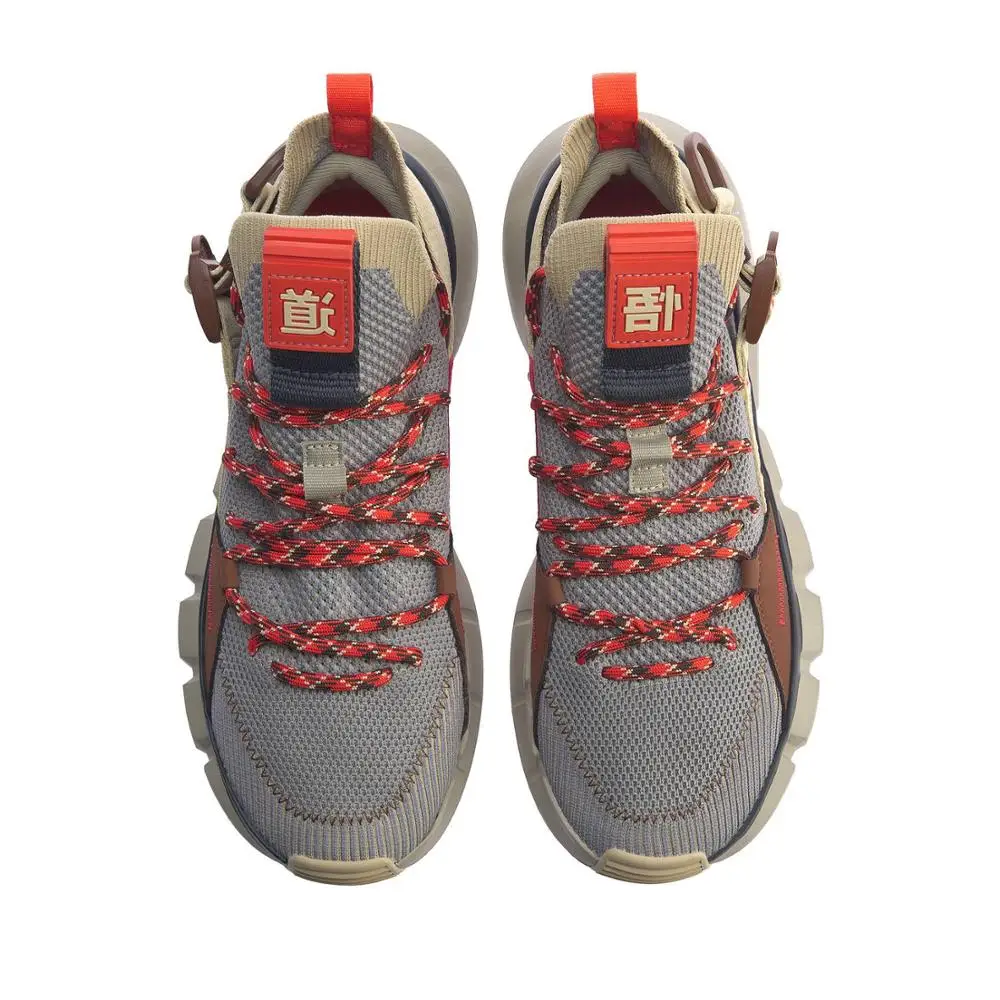 Мужские кроссовки на шнуровке Li-Ning спортивная обувь для баскетбола с дышащей